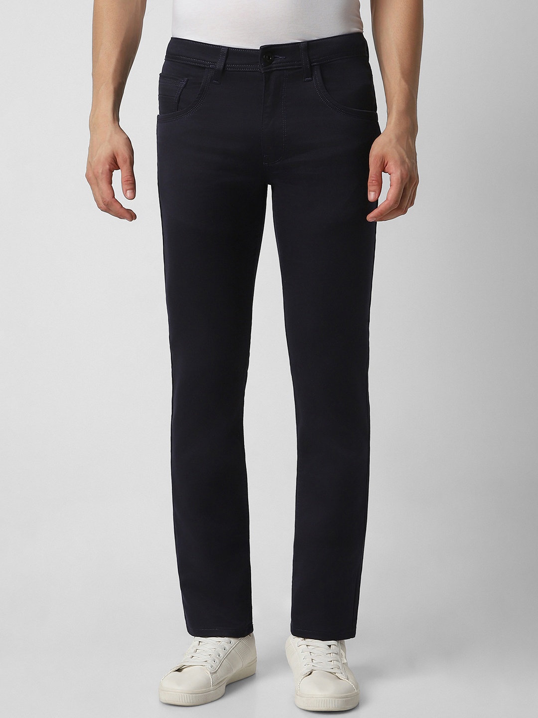 

VAN HEUSEN DENIM LABS Men Slim Fit Jeans, Navy blue