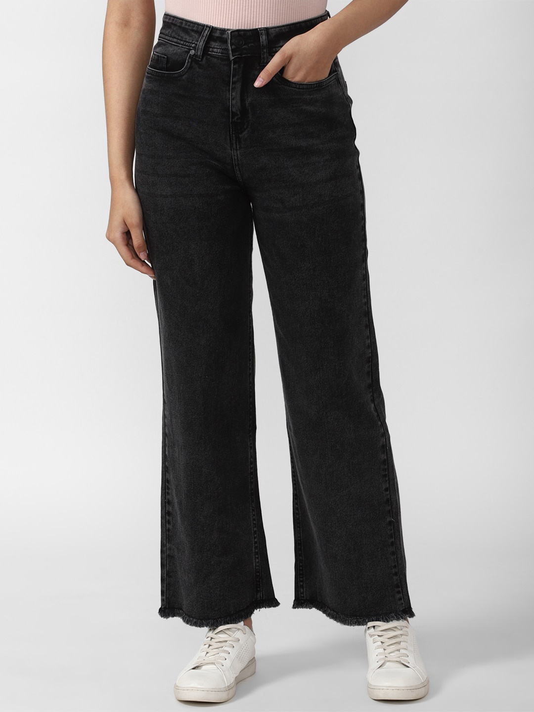 

Van Heusen Woman Women Bootcut Jeans, Black
