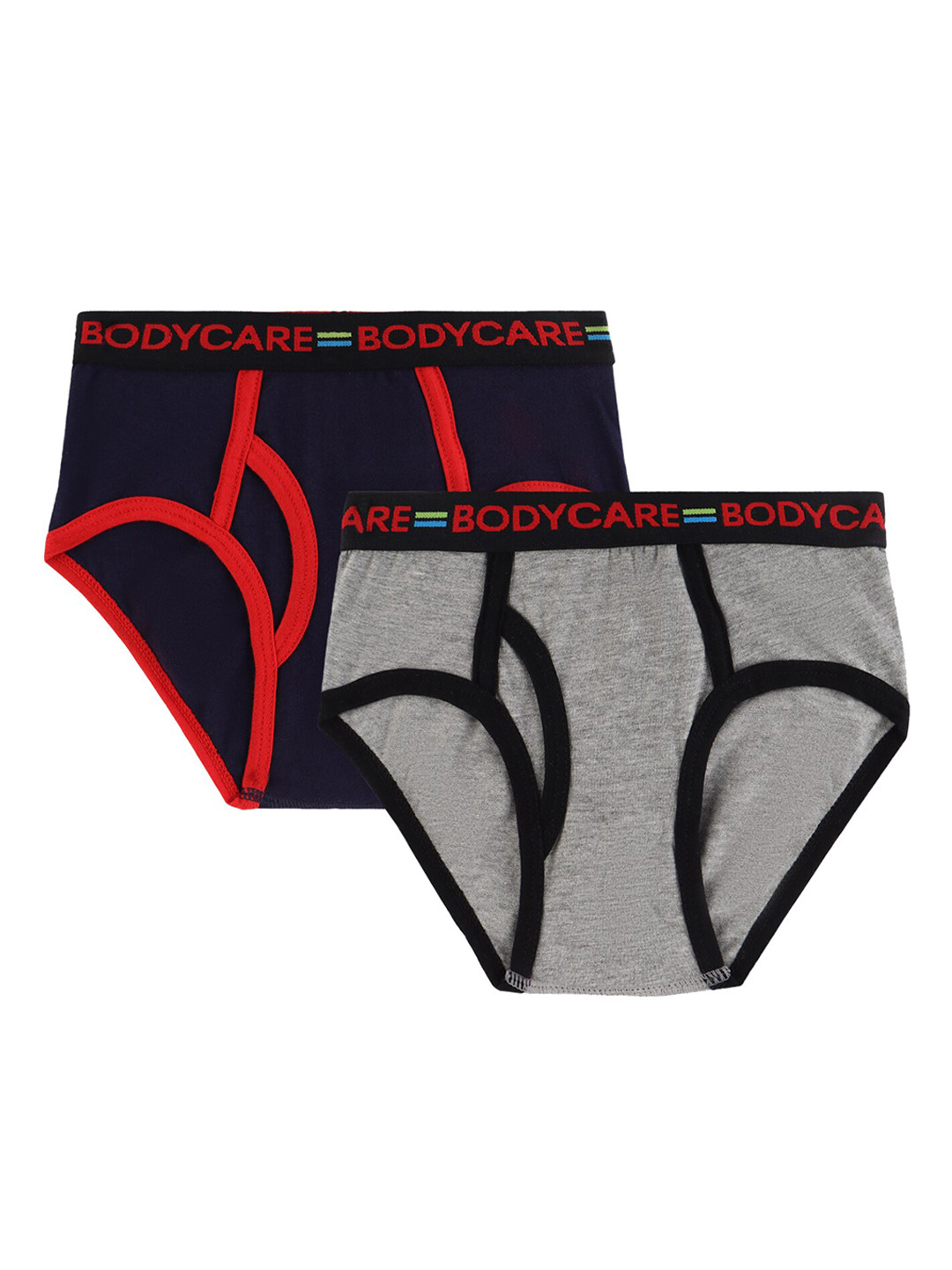 

Bodycare Kids Boys Pack Of 2 Solid Bsic Cotton Briefs, Navy blue