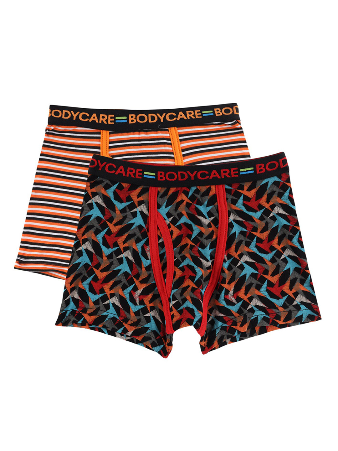 

Bodycare Kids Boys Pack Of 2 Red & Orange Printed Cotton Trunk KGA2062RO-PK006