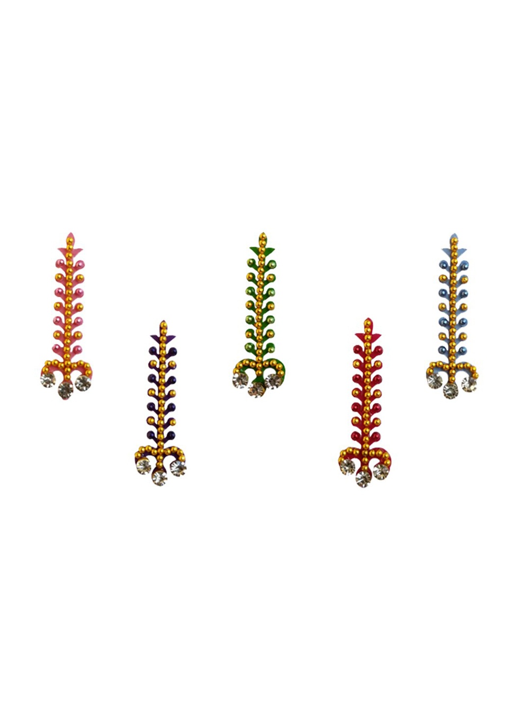 

Comet Busters Set Of 5 Bindi, Multi