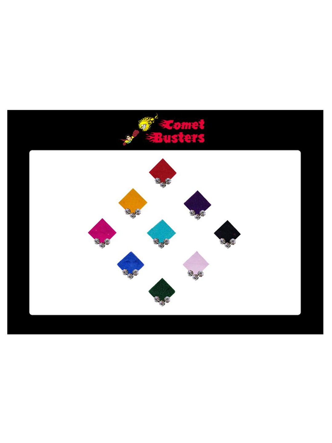 

Comet Busters Multicoloured Bindi Sindoor, Multi