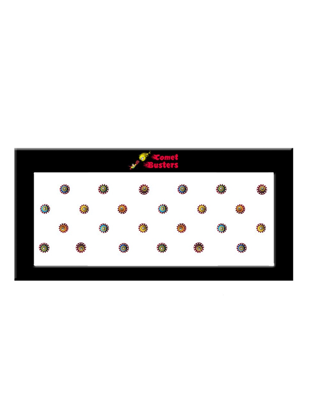 

Comet Busters Set Of 24 Bindi Sindoor, Maroon