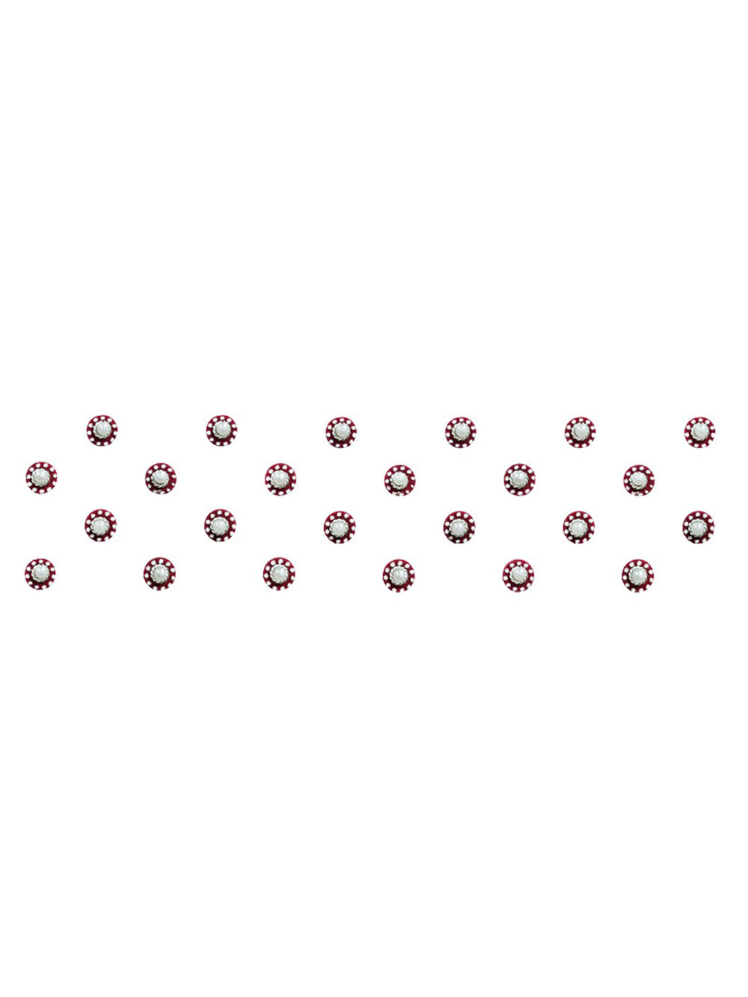 

Comet Busters Set of 24 Maroon Bindi