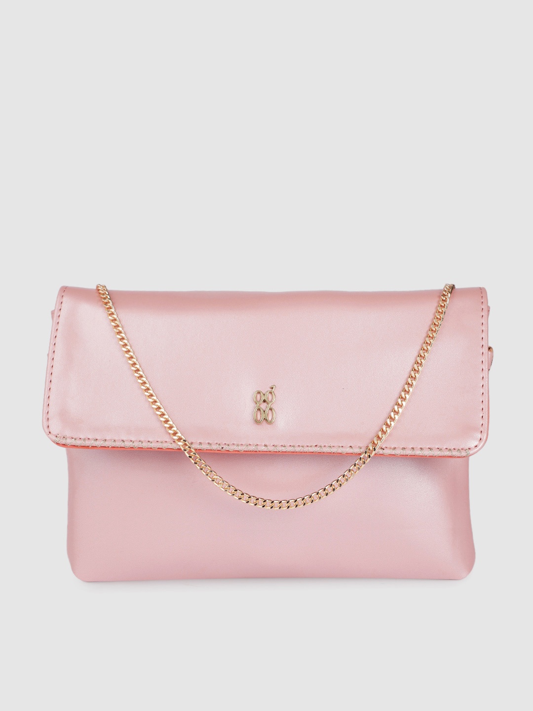 

Baggit Pink Structured Sling Bag