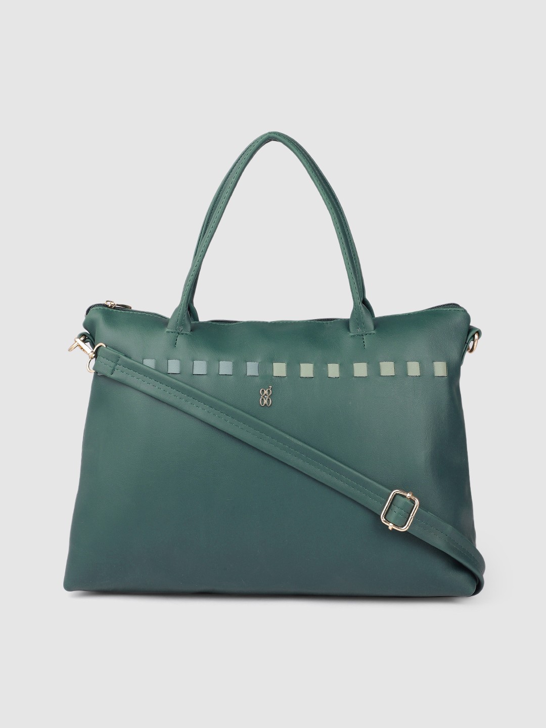 

Baggit Green Women Structured Laptop Handheld Bag