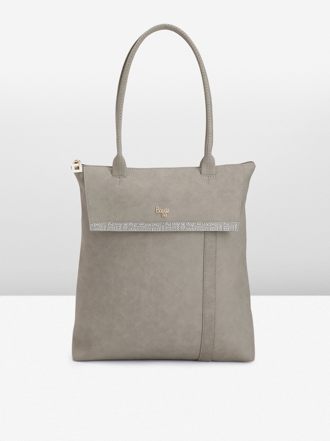 

Baggit Structured Shoulder Bag, Grey