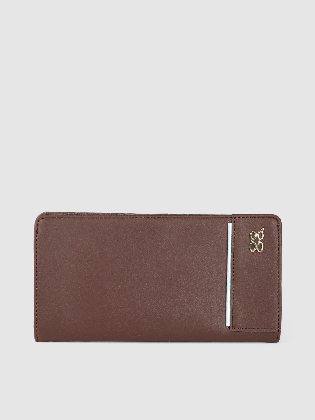 

Baggit Women Brown Solid Two Fold Wallet