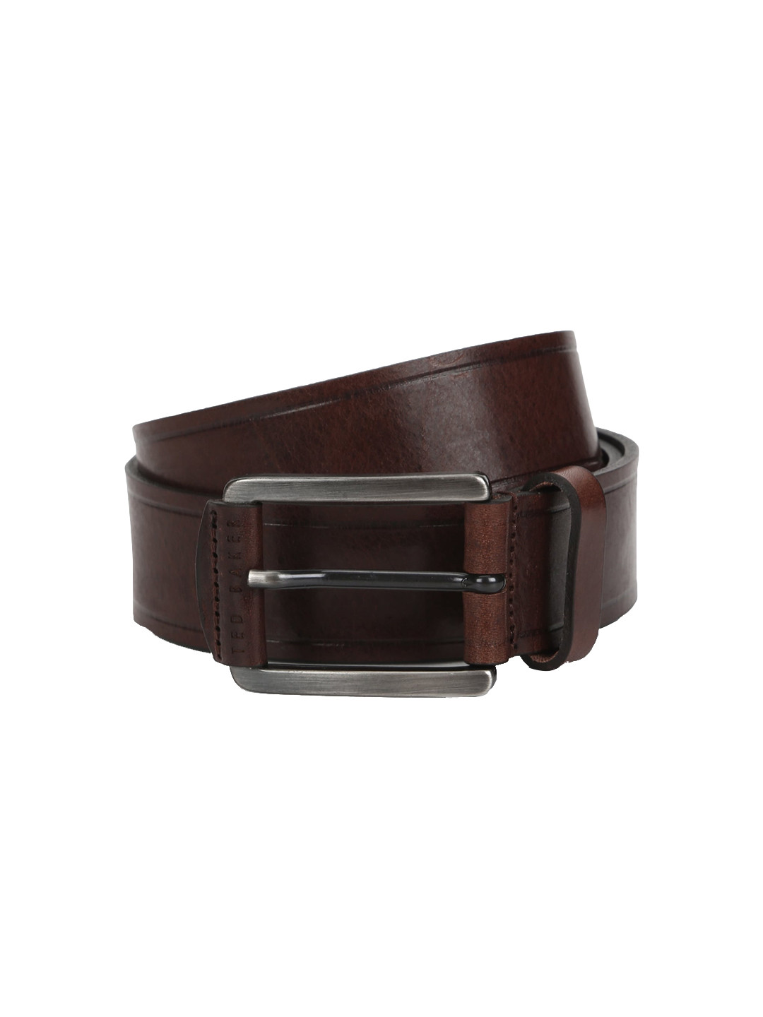 

Ted Baker Men Brown Leather Formal Belt