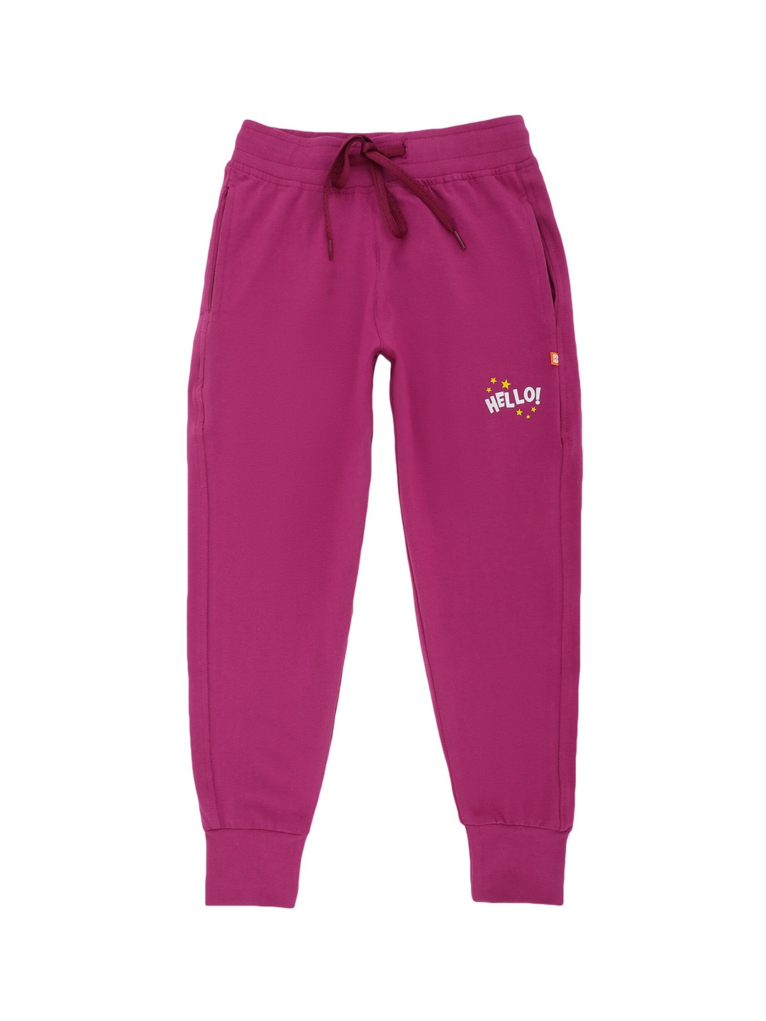 

PROTEENS Girls Purple Solid Cotton Joggers