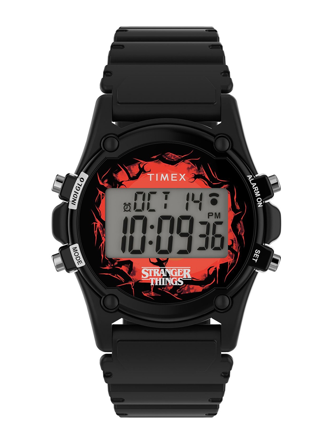 

Timex Men Solid Dial & Straps Digital Watch TW2V51000, Black