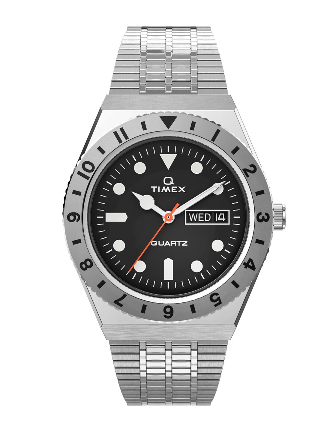 

Timex Men Skeleton Dial & Stainless Steel Straps Analogue Watch TW2V00100, Black
