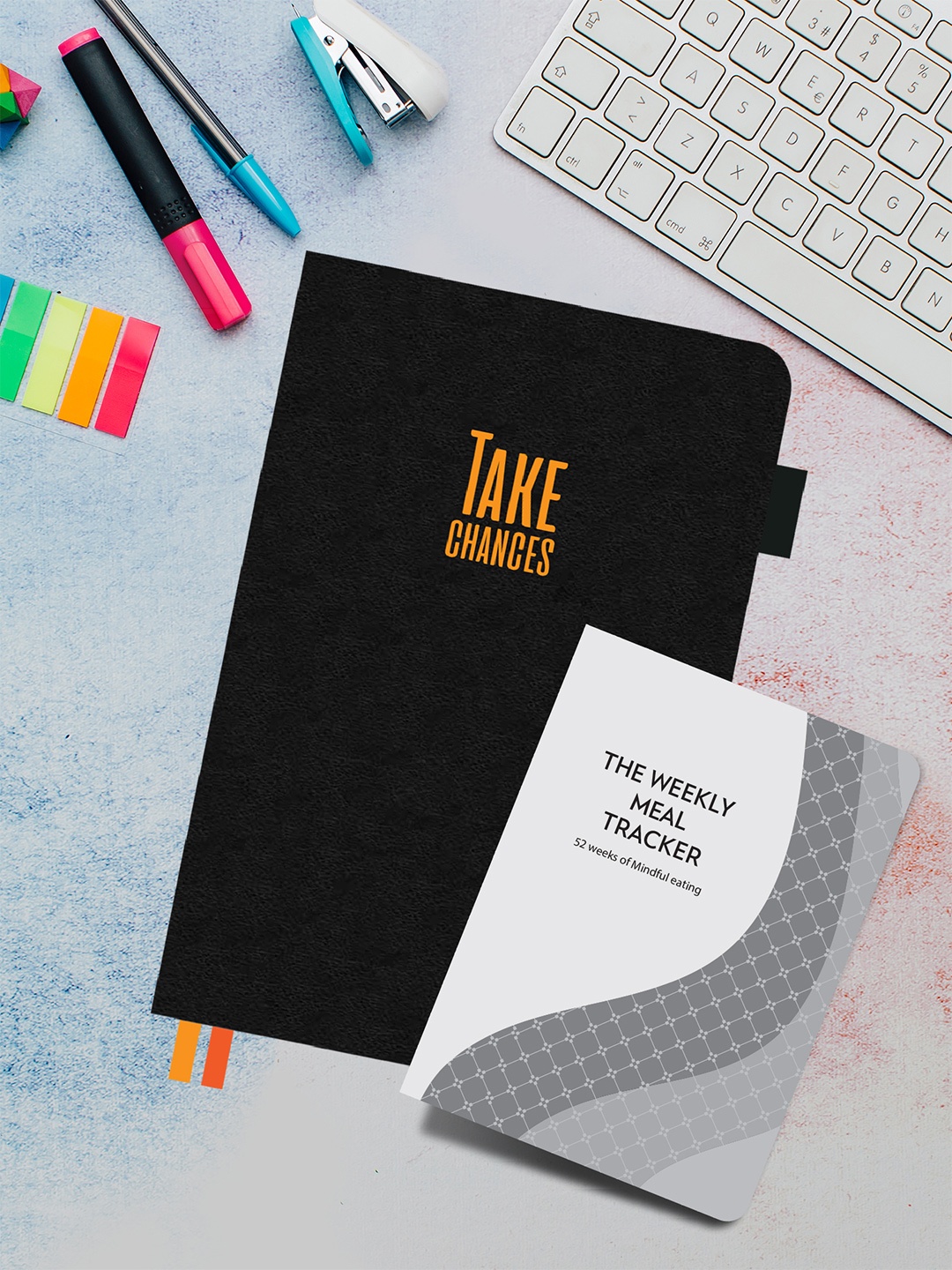 

Doodle Black Printed Doodle Productivity Planner