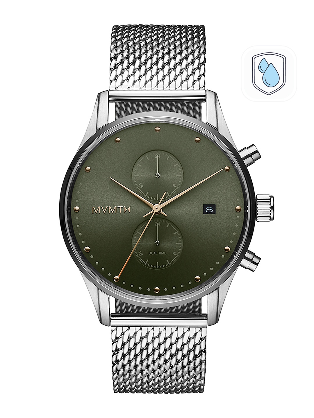 

MVMT Men Green Voyager Analogue Watch 28000191
