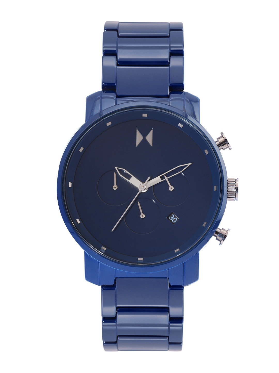 

MVMT Men Ceramic Bracelet Style Analogue Chronograph Watch 28000204, Blue