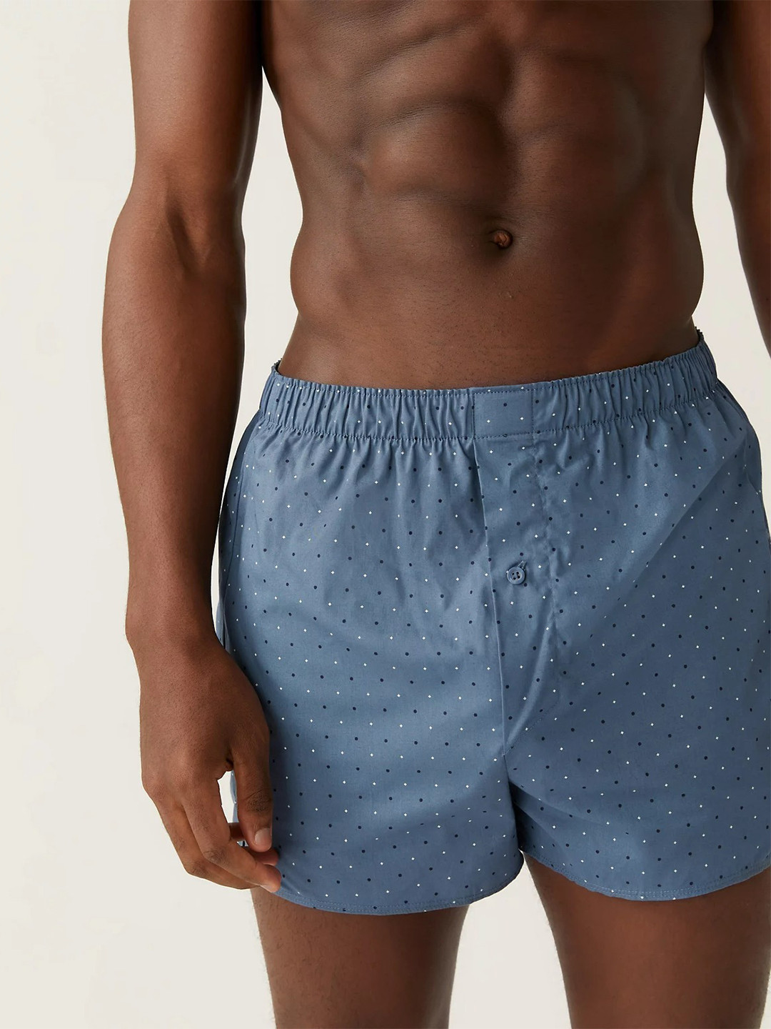 

Marks & Spencer Pack of 3 Printed Boxers, Maroon