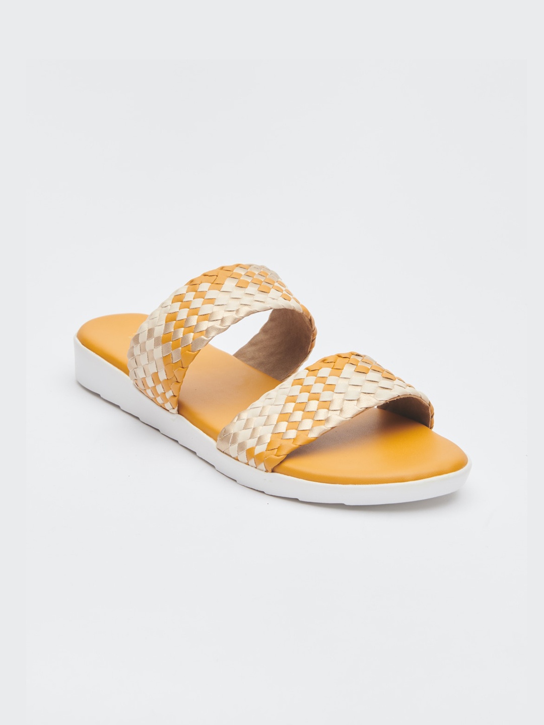 

Tokyo Talkies Women Yellow Open Toe Flats