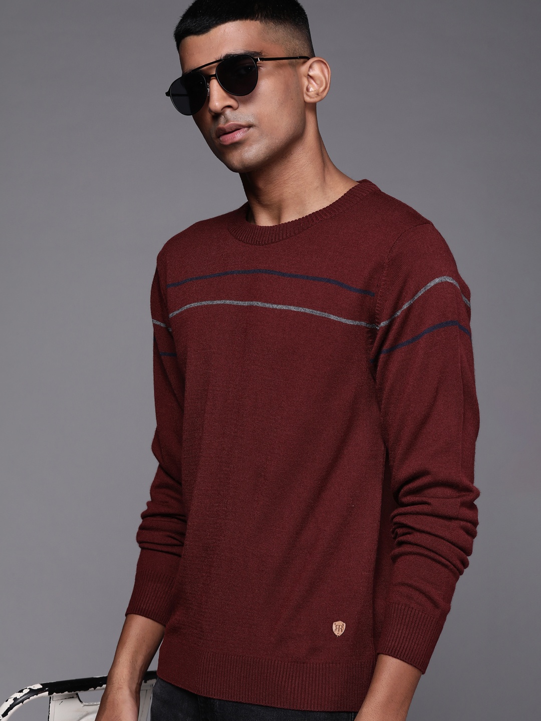 

Raymond Men Pullover, Maroon