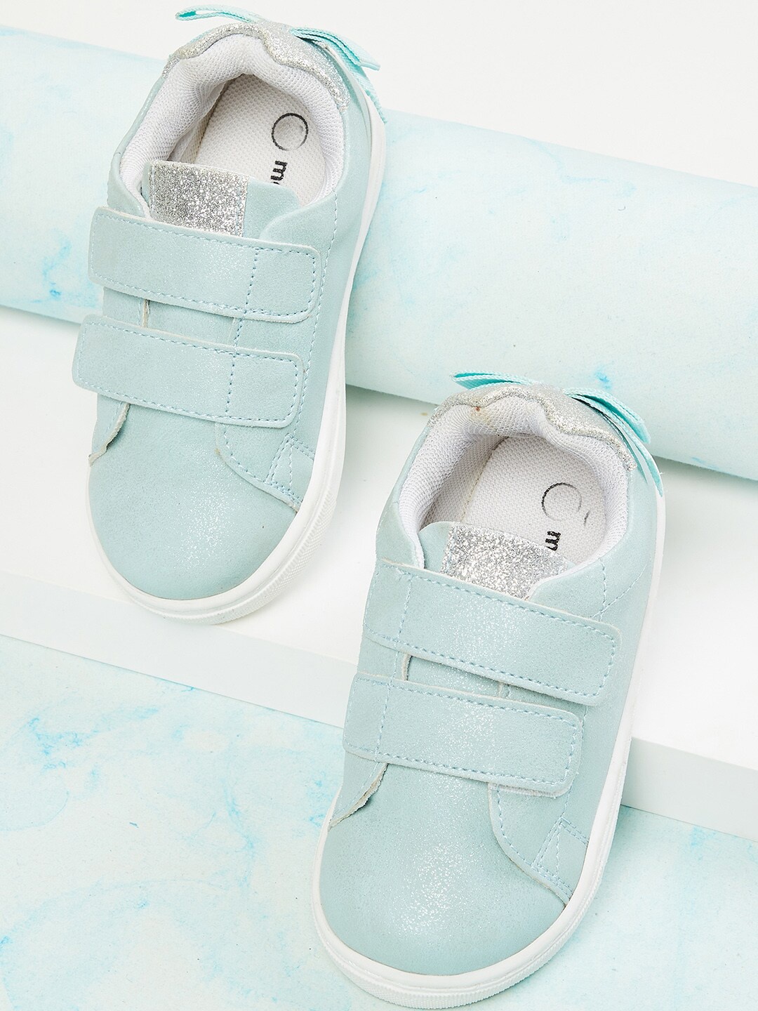 

max Girls PU Sneakers, Teal