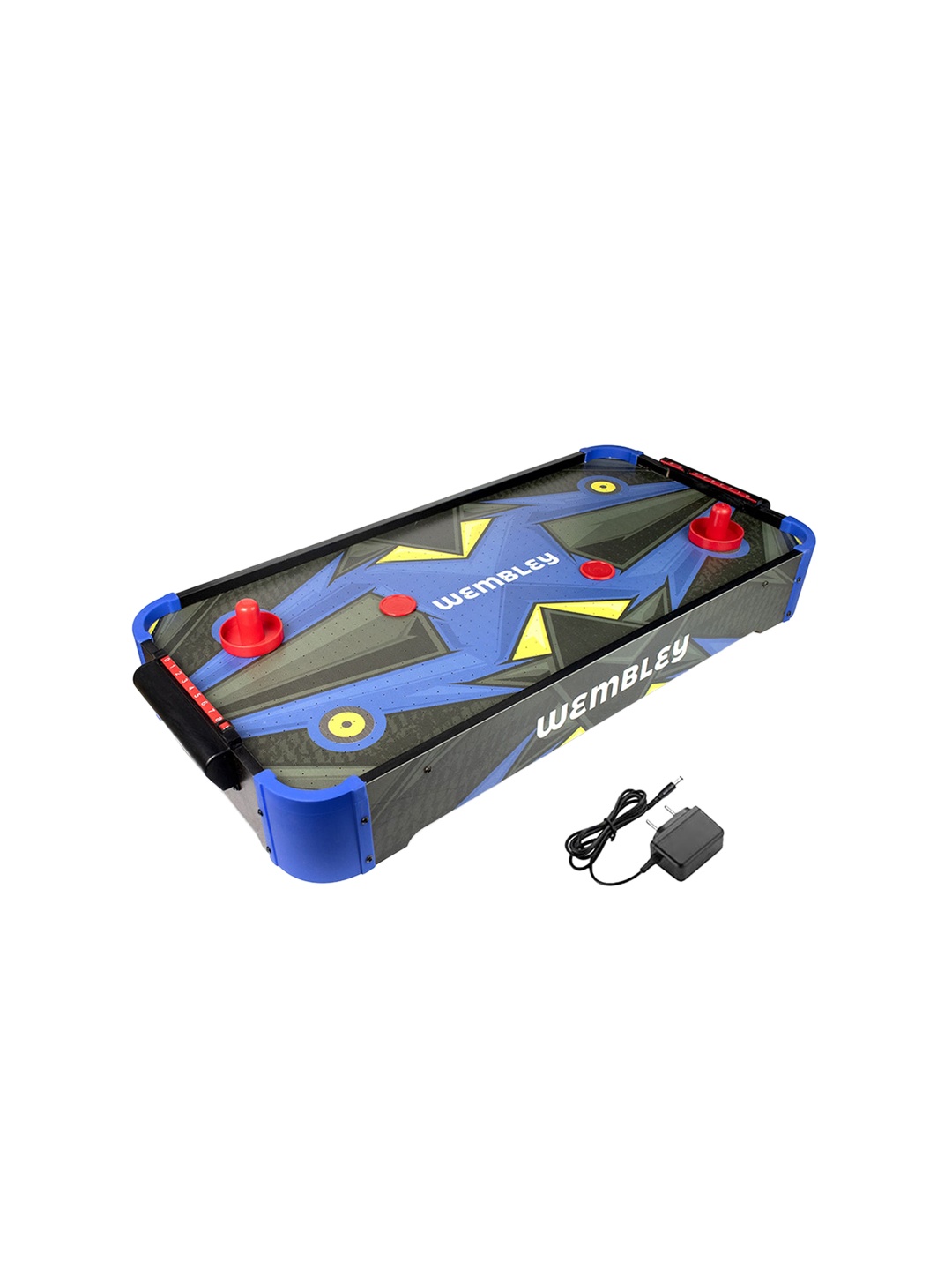 

WEMBLEY Kids Black Air Hockey and Accessories Activity Toys and Games