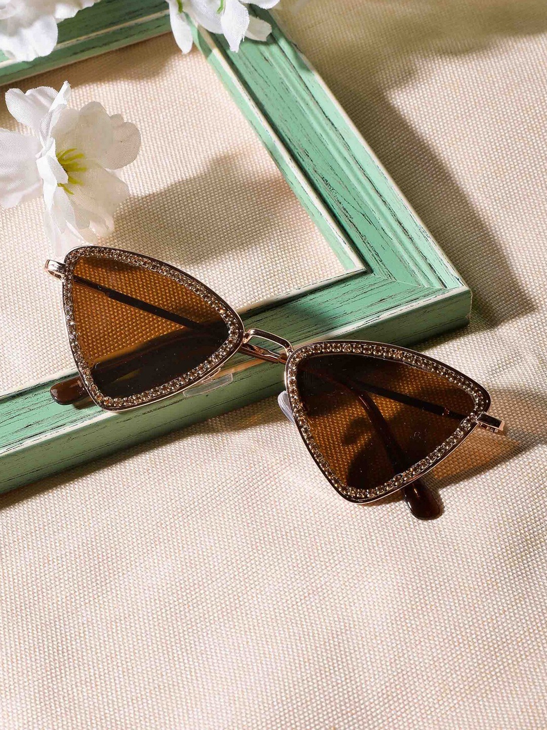 

POPLINS Unisex Kids Sunglasses with UV Protected Lens GG-1074-B, Brown