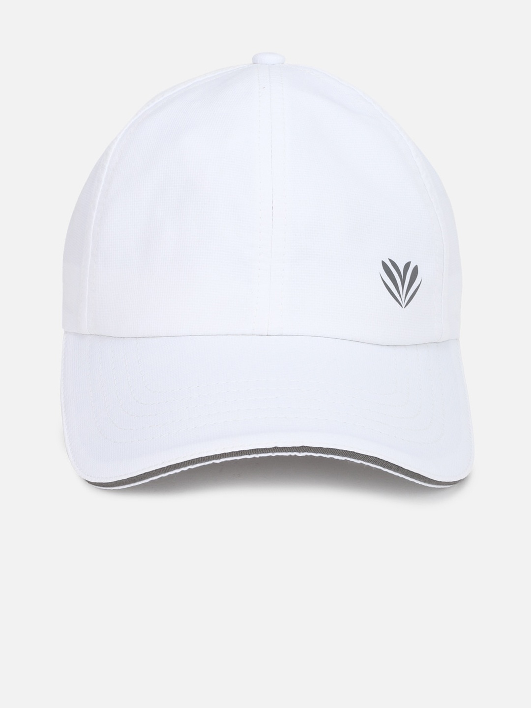 

FOREVER 21 Men Printed Baseball Pure cotton Cap, White