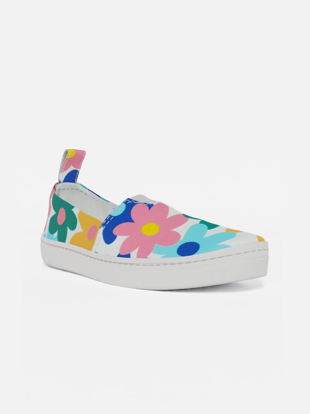 

LOKAIT The Sneakers Company Women Multicoloured Printed Slip-On Sneakers, Multi