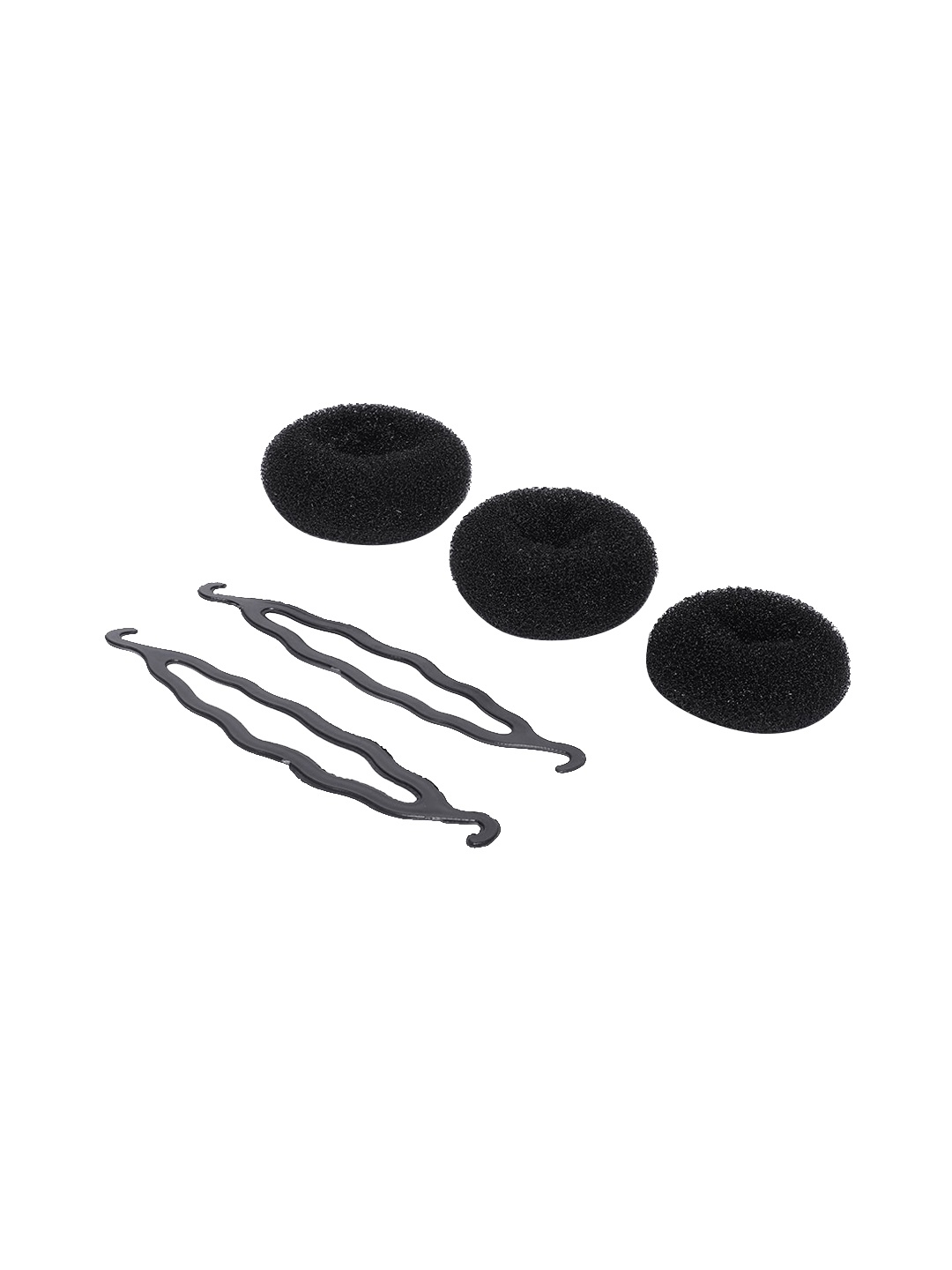

CHRONEX Set Of 8 Hair Accessories, Black
