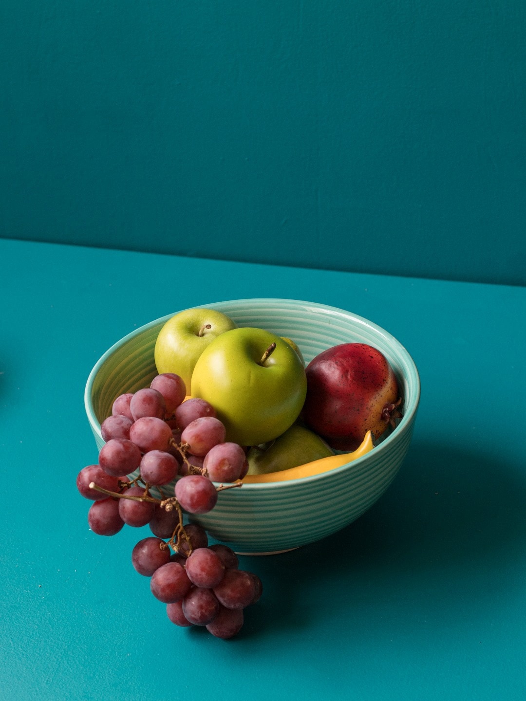 

The 7 DeKor Sea Green-Coloured Textured Ceramic Serving Bowl