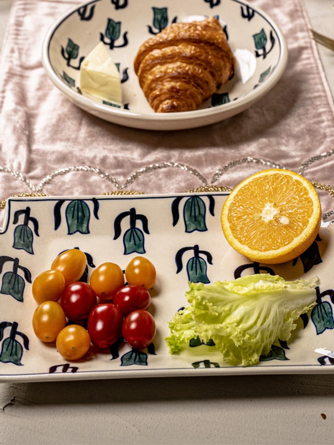

The 7 DeKor Green Printed Tray Platter