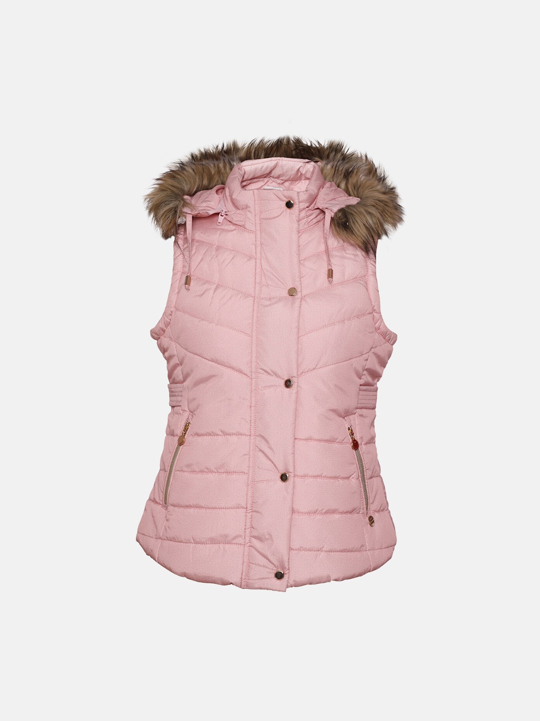 

LURE JUNIOR Girls Pink Outdoor Padded Jacket