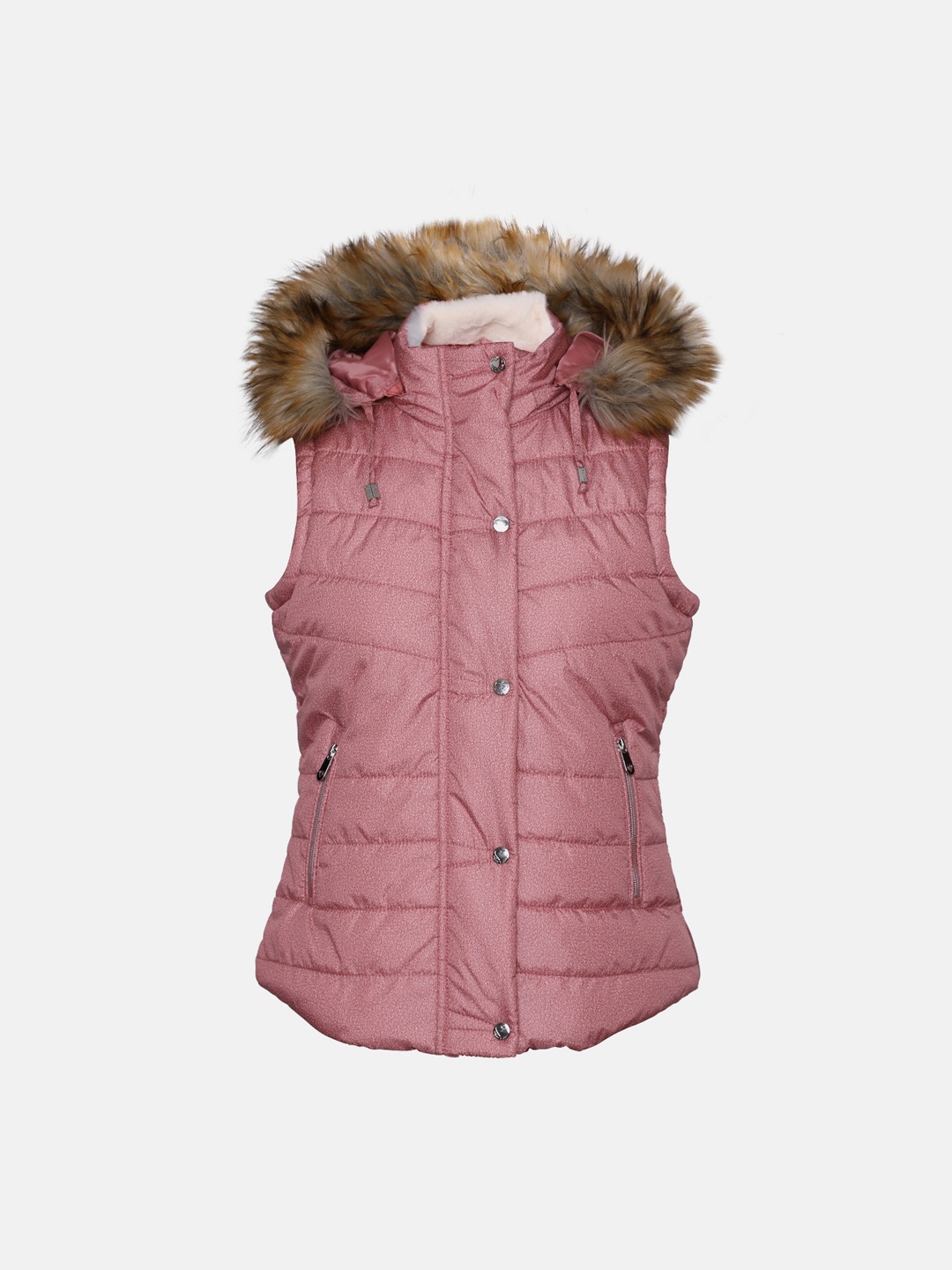 

LURE JUNIOR Girls Pink Outdoor Padded Jacket