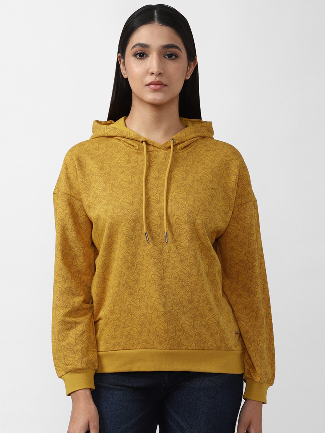 

Van Heusen Woman Women Yellow Hooded Sweatshirt