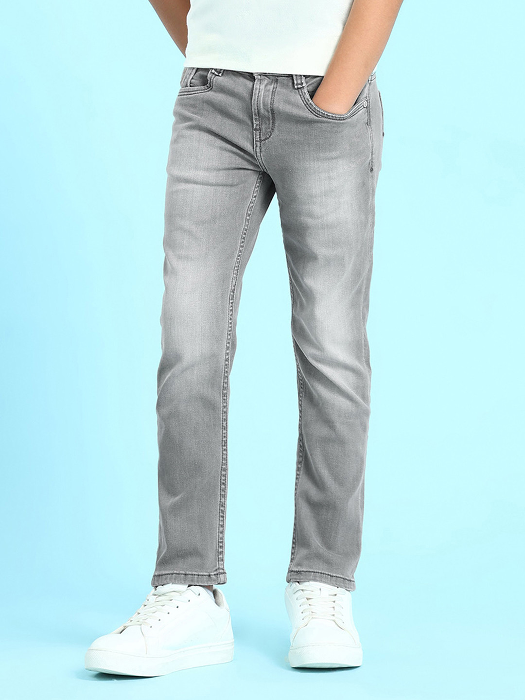 U S Polo Assn Kids Boys Heavy Fade Jeans