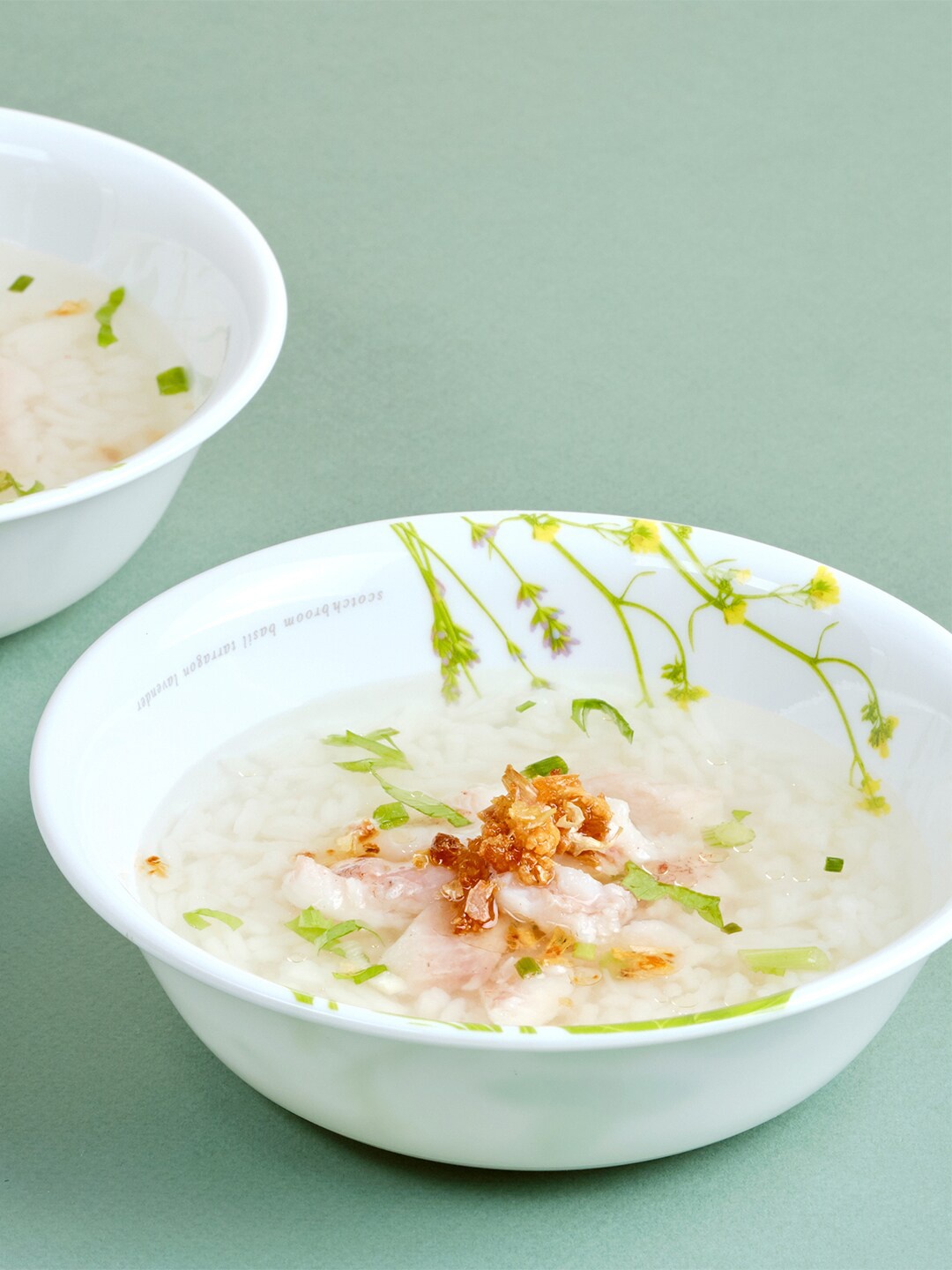 

Corelle Asia Collection Set Of 6 Dishwasher And Microwave Safe Glossy Bowls 296 ML Each, White
