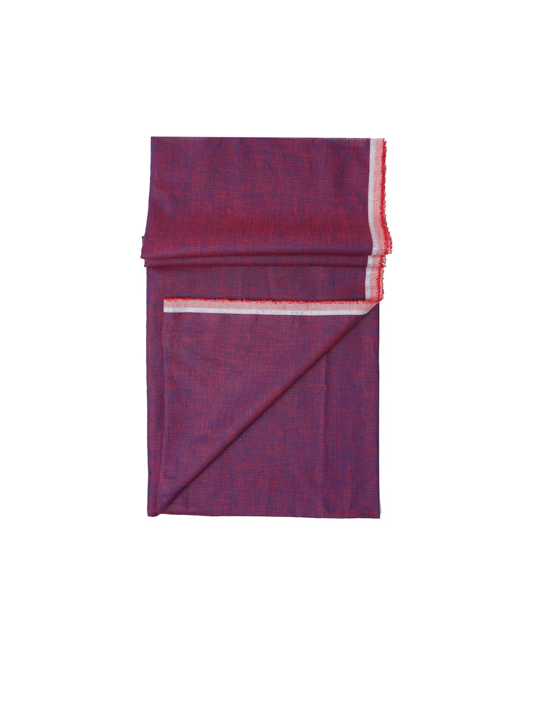 

Linen Club Men Red Solid Pure Linen Shirt Clothing Fabric