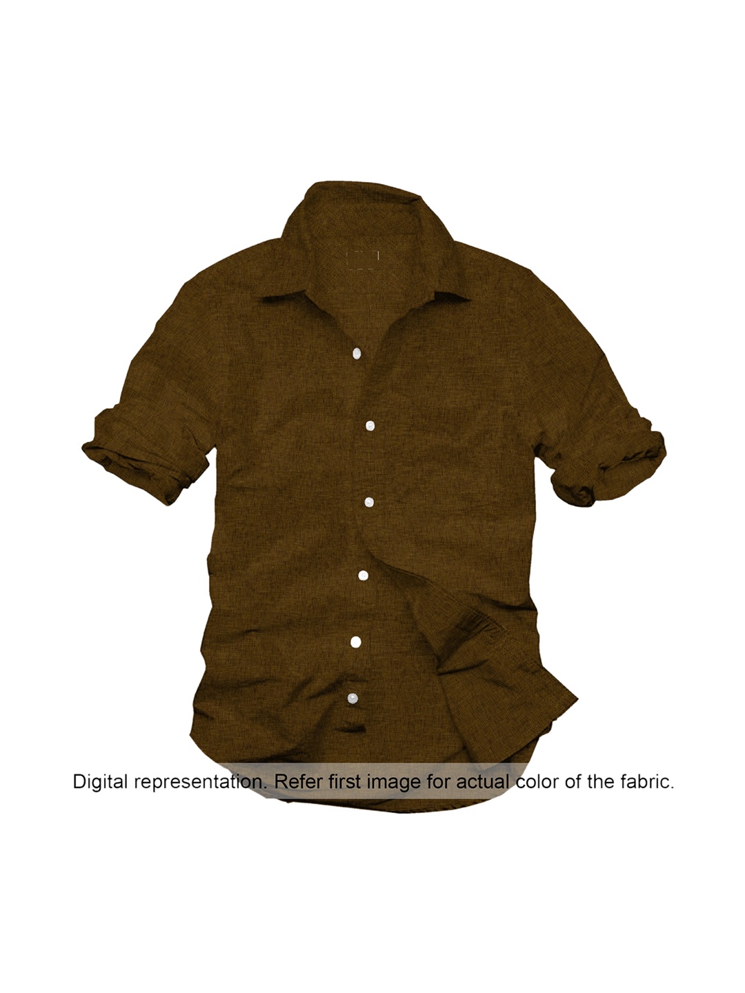 

Linen Club Men Brown Solid Pure Linen Clothing Fabric