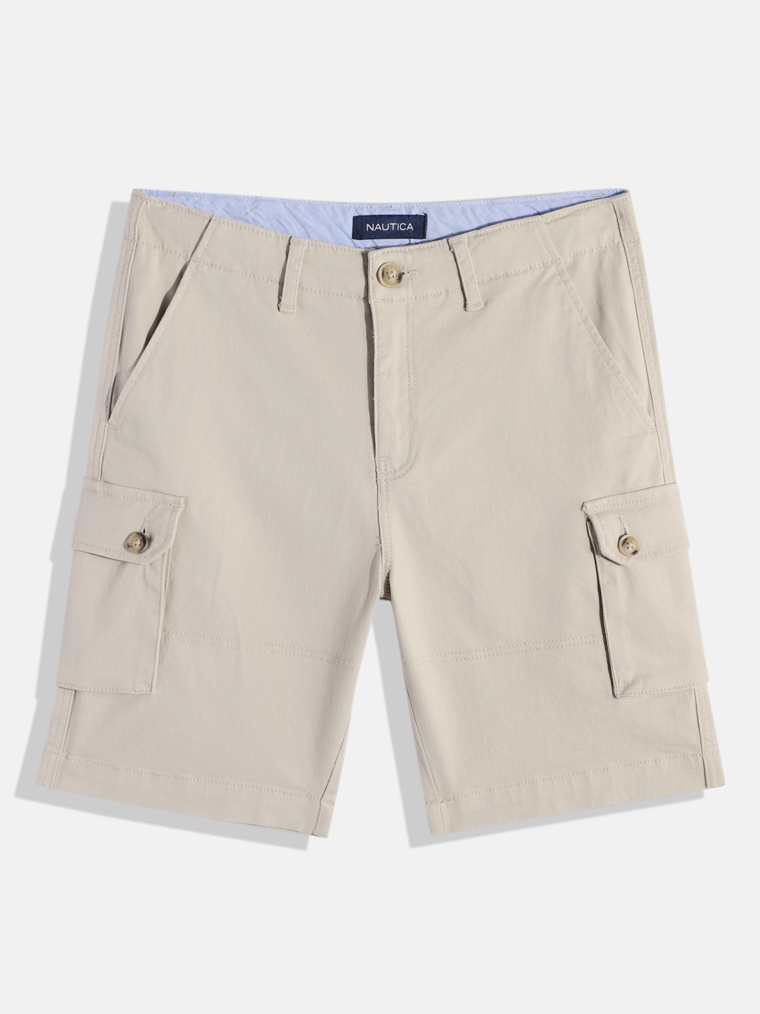 

Nautica Boys Slim Fit Cargo Shorts, Beige