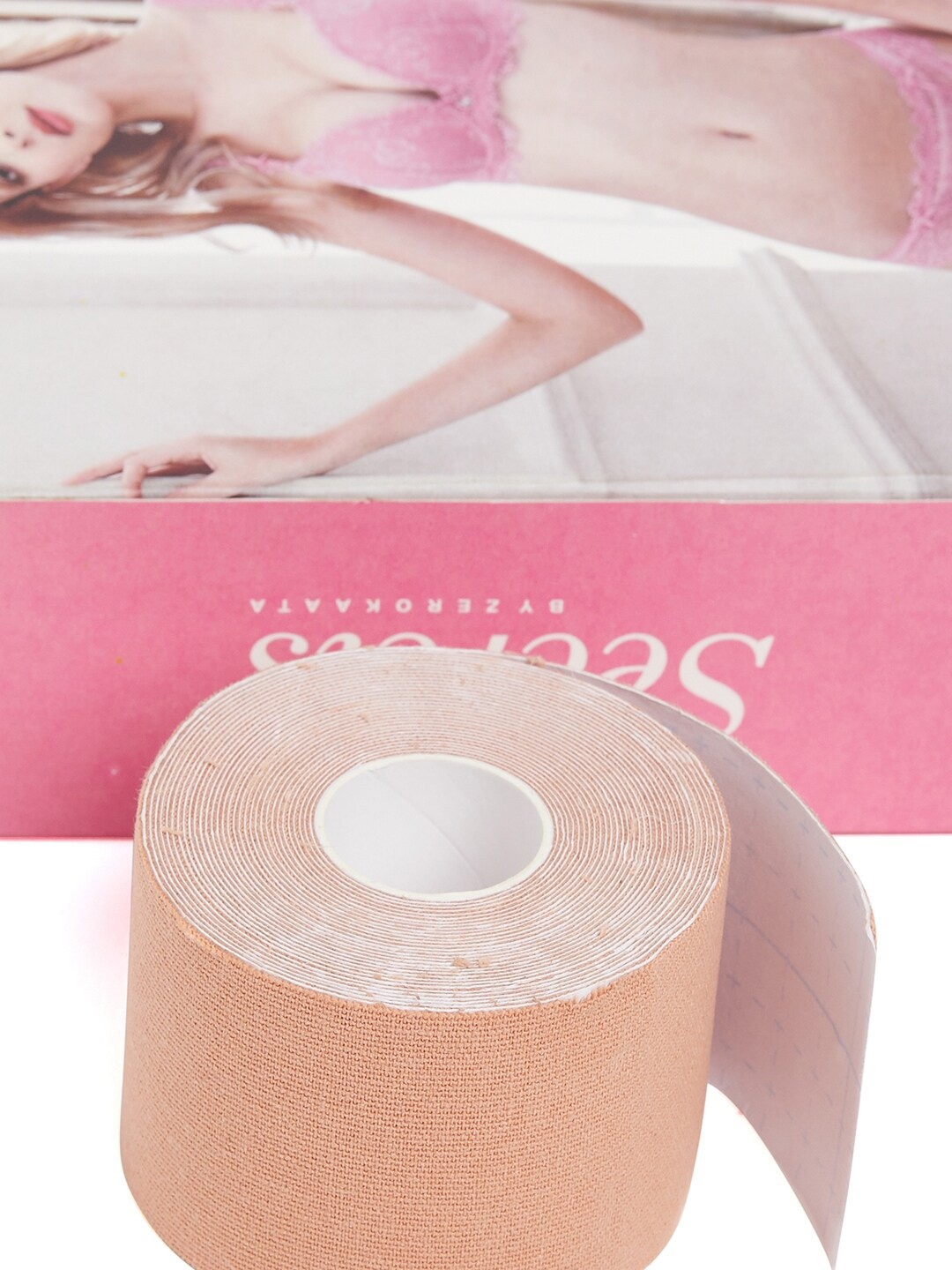 

SECRETS BY ZEROKAATA Women Brown Solid Body Tape