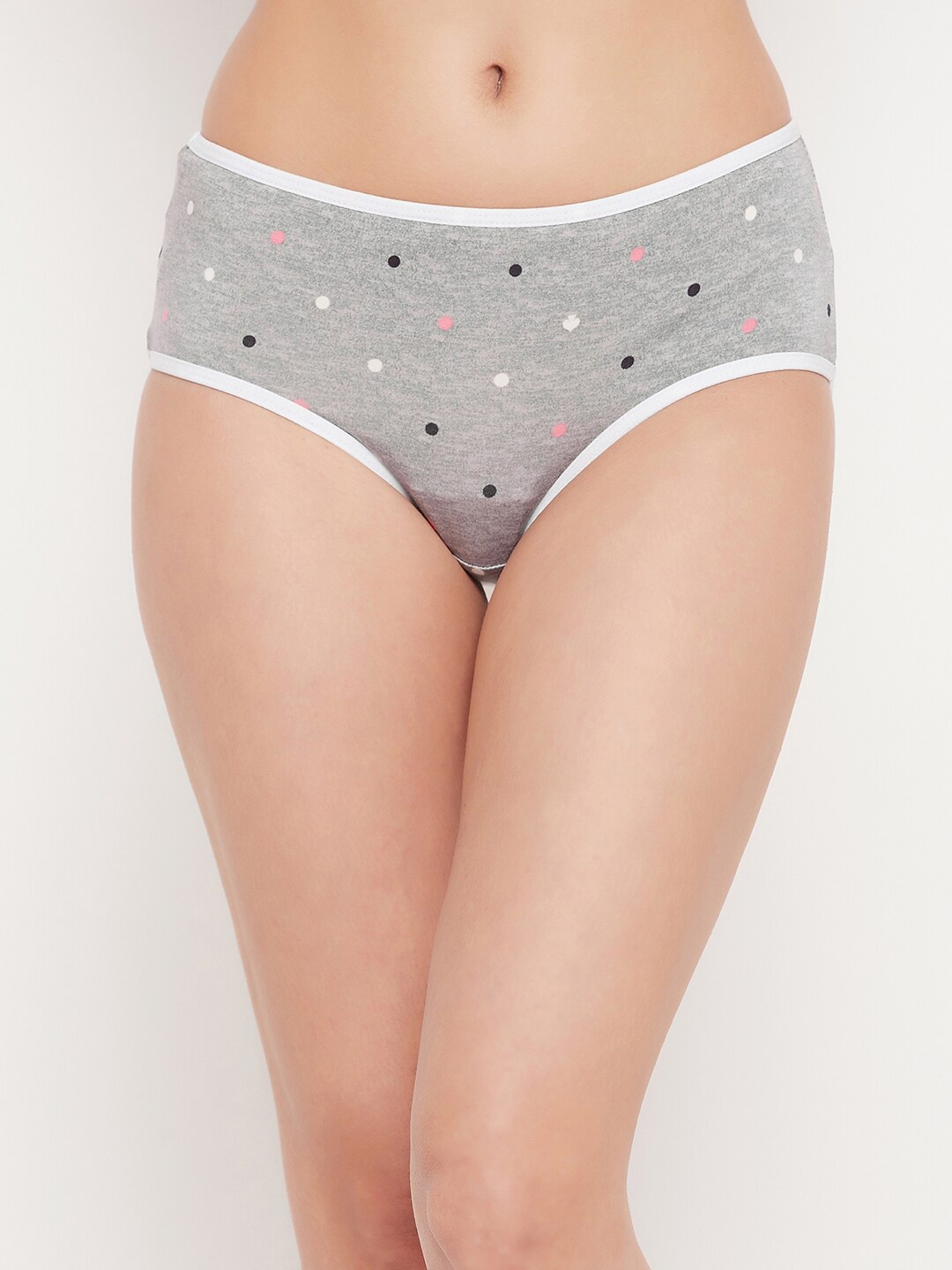 

Clovia Women Blue Printed Bikini Briefs