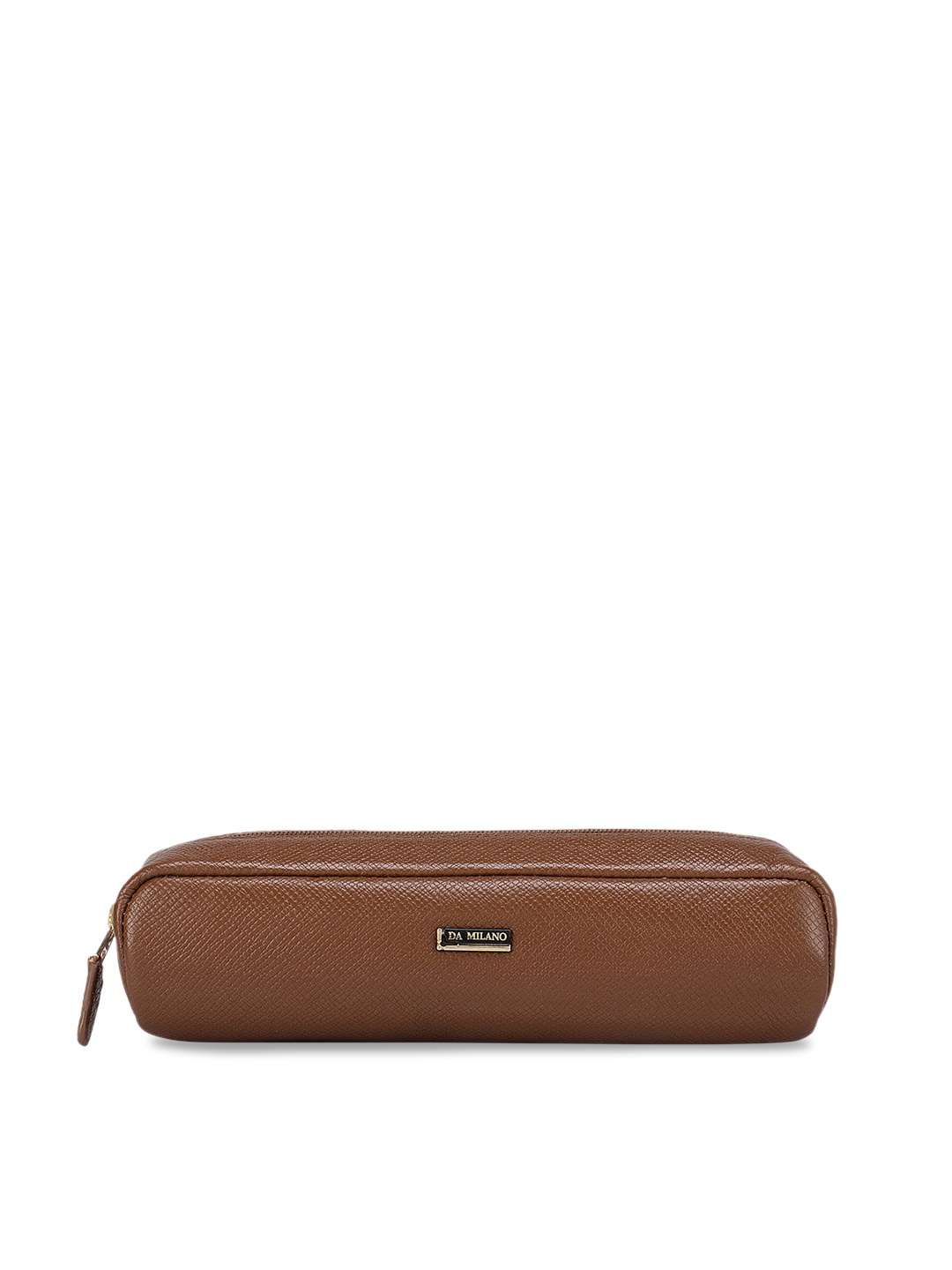 

Da Milano Brown Solid Travel Pouch