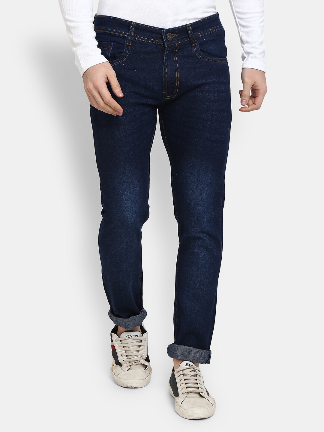 

V-Mart Men Blue Light Fade Jeans