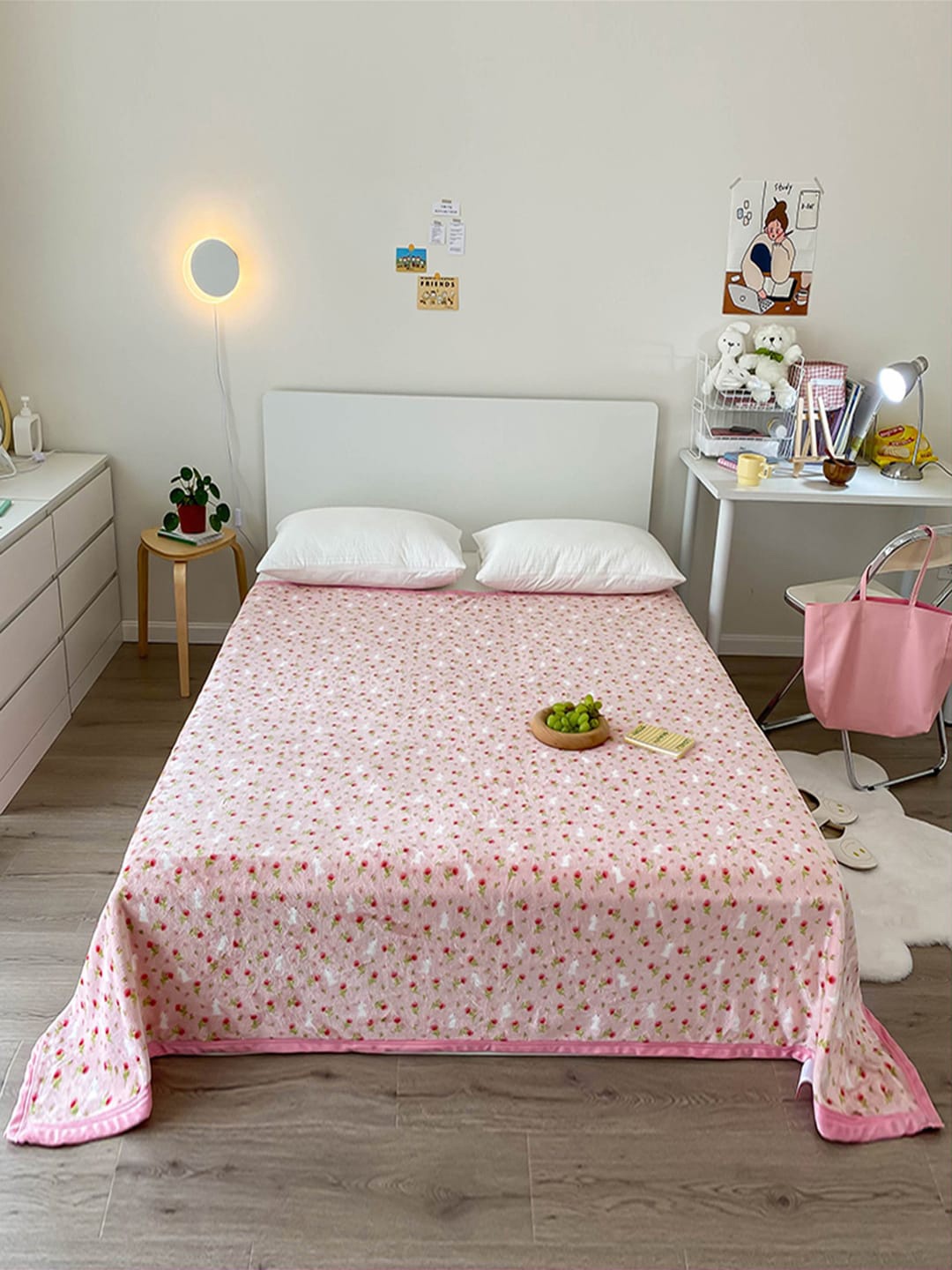 

JC Collection Unisex Pink Blankets Quilts and Dohars