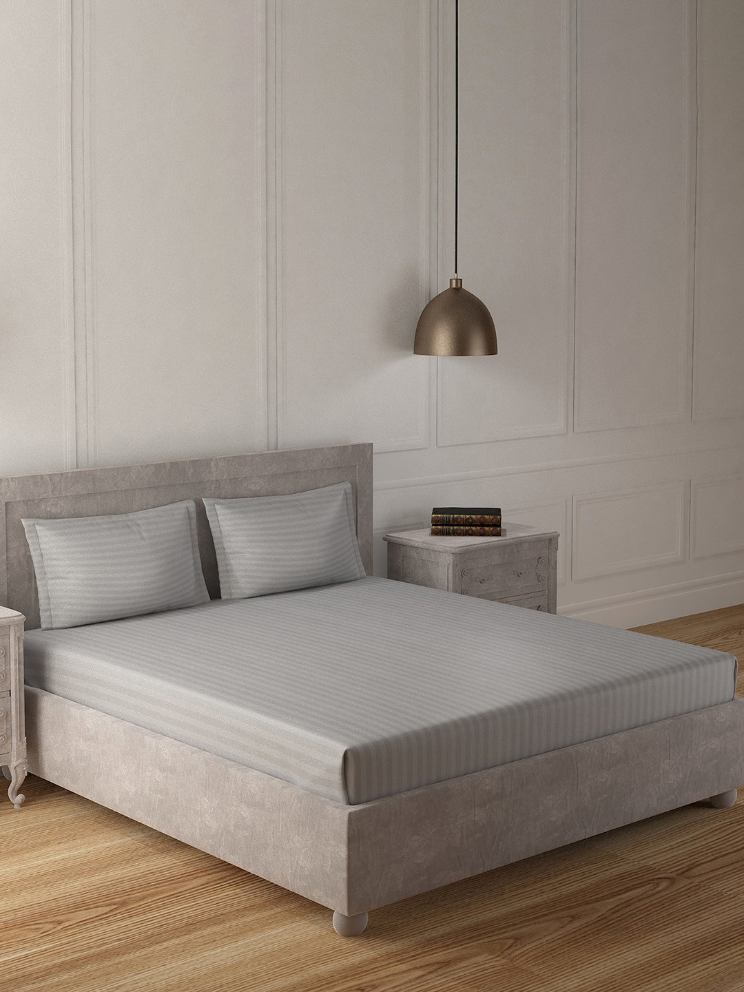 

Duroflex Unisex Grey Bedsheets