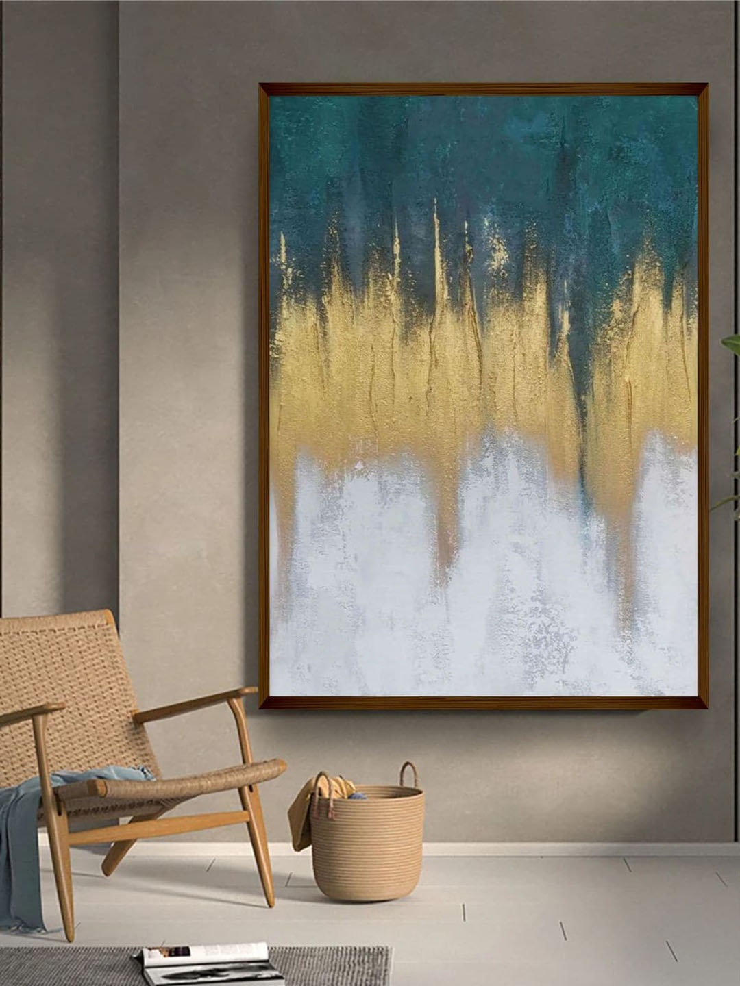 

The Art House Multicoloured The Abstract Painting Framed Wall Art, Multi