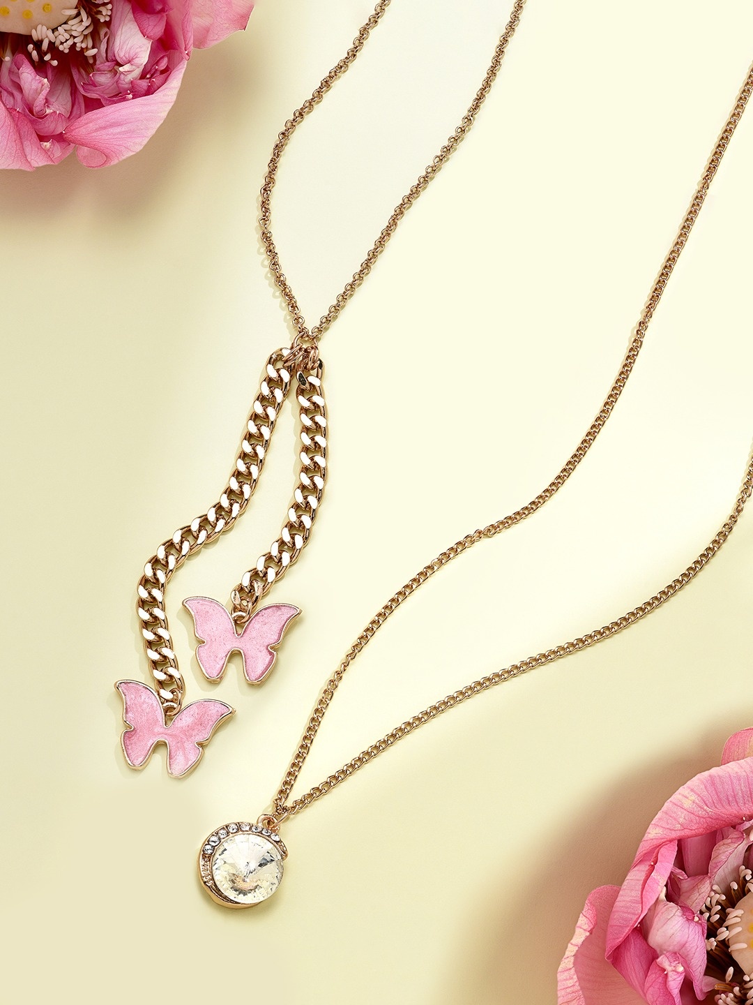 

AMI Set of 2 Gold-Plated Contemporay Chains
