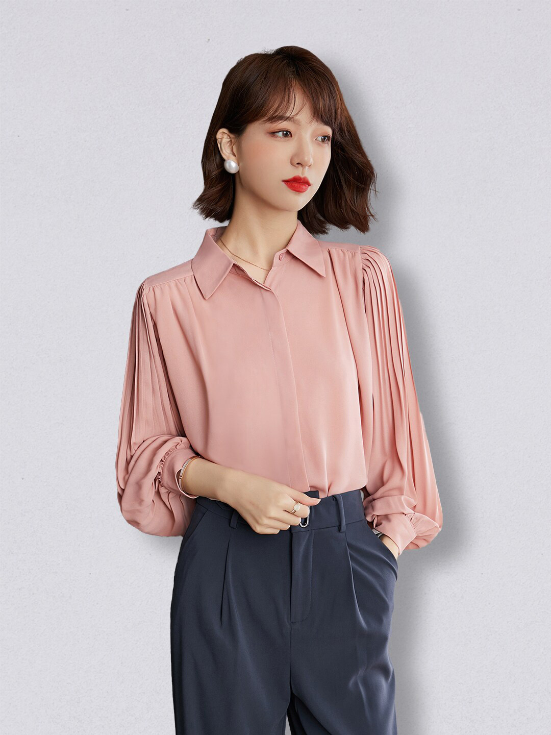 

JC Collection Women Pink Casual Shirt