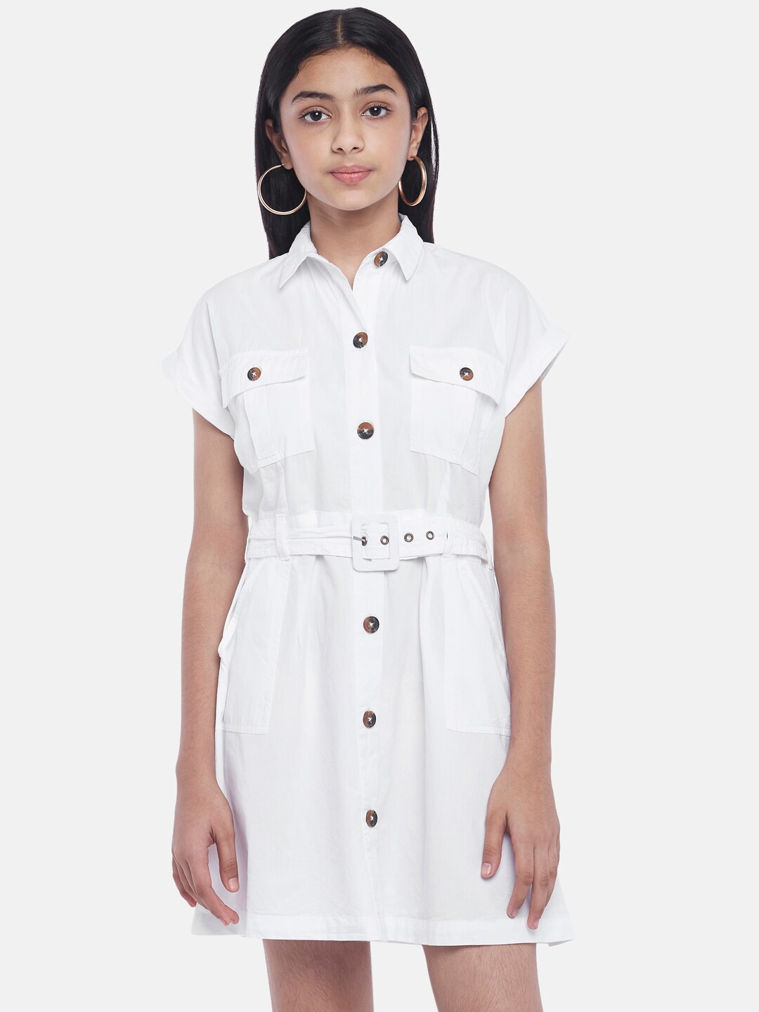 

Coolsters by Pantaloons White Shirt Dress
