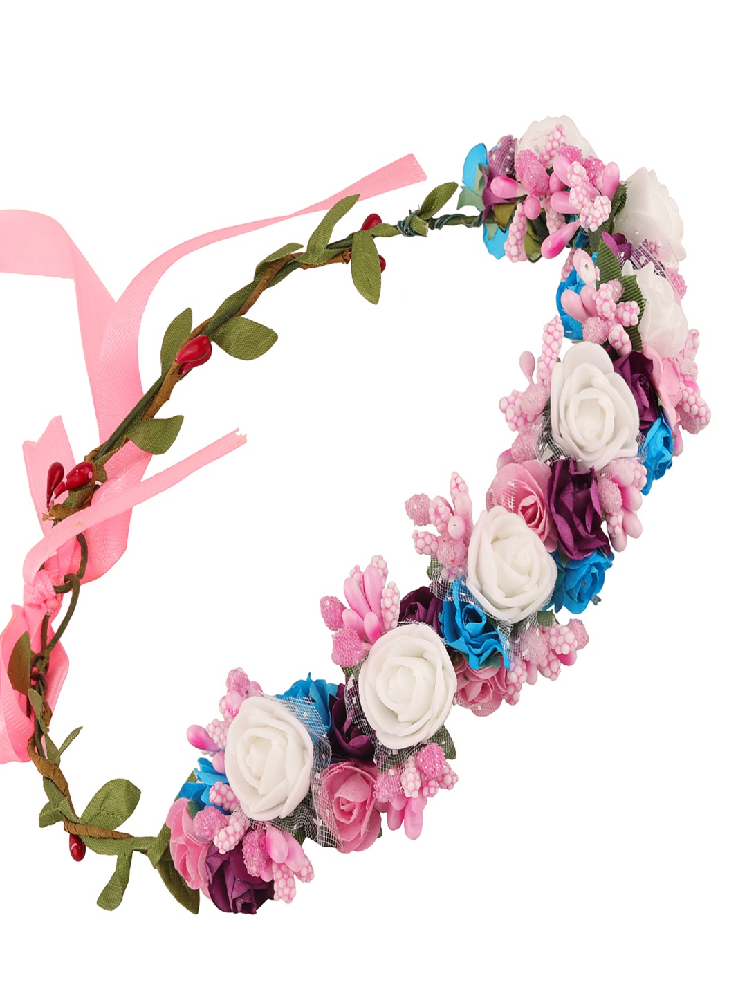 

Sanjog Girls Embellished Tiara, Purple