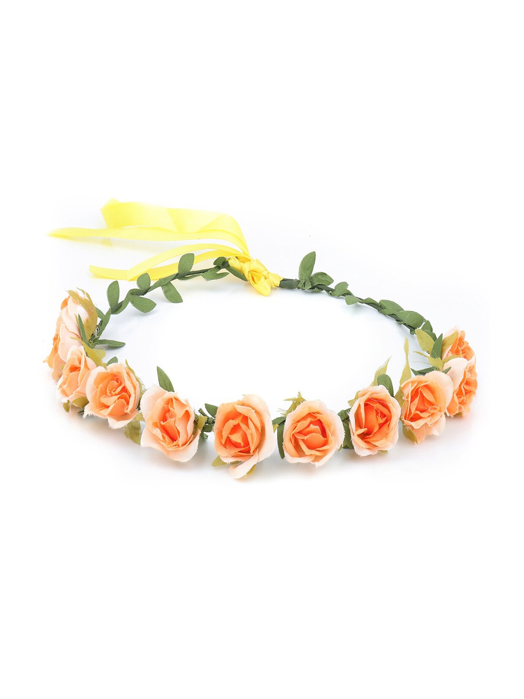 

Sanjog Women Embellished Tiara, Peach